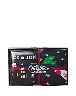 Jack & Jones HOHOHO boxer & sock giftset