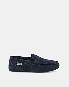 Fatface Suede Moccasin Slipper