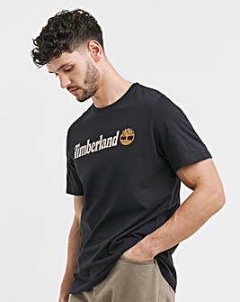 Timberland Linear Logo Short Sleeve T-Shirt