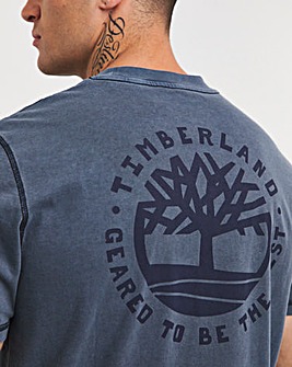 Timberland Garment Dye Back Graphic T-Shirt