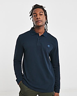 Timberland Long Sleeve Millers River Pique Polo