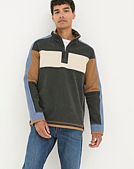 FatFace Airlie Chest Stripe Sweat