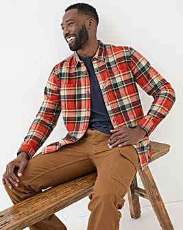 Fatface Long Sleeve Blake Check Shirt