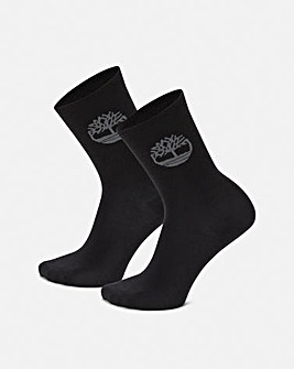 Timberland 2 Pack Lightweight Thermal Crew Socks