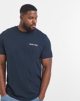 Jack & Jones Bradley Back Graphic T-Shirt - Navy