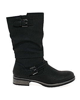 Rieker Estella Standard Fit Calf Boots