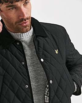 Lyle & Scott Black Quilted Jacket