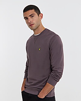 Lyle & Scott Classic Crew Neck Sweatshirt-Espresso