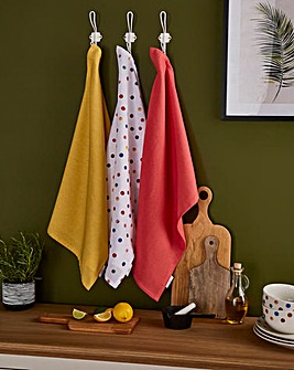 Julipa Polka Dot Tea Towels