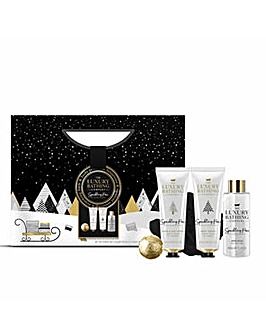 The Luxury Bathing Company Night In Gift Set - Sparkling Pear