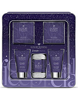 The Luxury Bathing Company Lavender Luxury Tin Gift Set