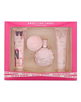 Ariana Grande Sweet Like Candy Eau De Parfum Body Souffle  Shower Gel Gift Set