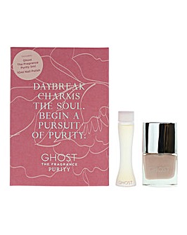 Ghost Purity Eau De Toilette  Nail Polish Gift Set For Her