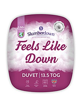 Slumberdown Feels Like Down 13.5 Tog Duvet