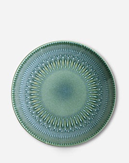 Kew Gardens Green Stoneware Dinner Plate
