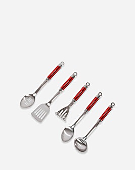 Morphy Richards Accents Red 5 Piece Tool Set