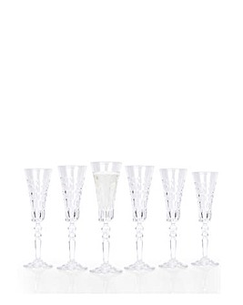 RCR Marylin Set of 6 Champagne Glasses