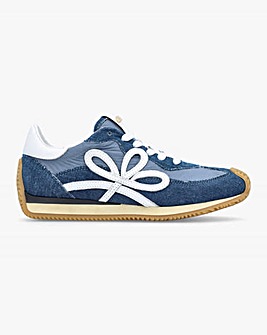 Daniel Movie Denim & Nylon Runner Trainers Standard Fit