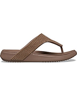 Crocs Getaway Triangle Flip Flop Sandal