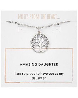 Notes from the Heart Amazing Daughter Pendant