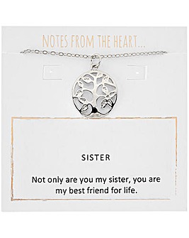 Notes from the Heart Sister Pendant