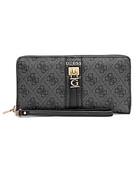 Guess Ginerva Logo Signature Cheque Wallet