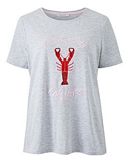 Oasis Lobster For Life Cute Tshirt