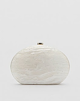 Mango Pearl Clutch Bag