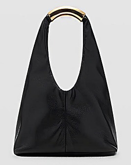 Mango Metal Top Handle Bag