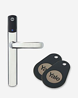 YALE Conexis L1 Smart Lock No Module & Front Door Wi-Fi Camera - Bundle