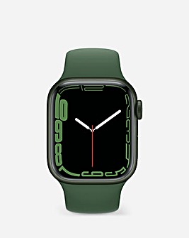 Apple Watch Series 7 GPS & Cellular, 41mm Green Clover Sport Band