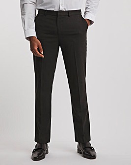 Regular Fit Charcoal Stretch Formal Trouser