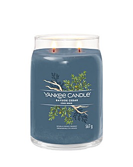 Yankee Candle Signature Large Jar Bayside Cedar