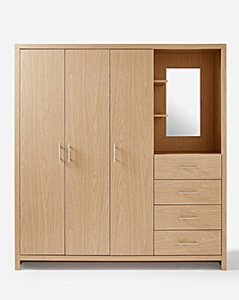 Dakota 3 Door Combi Wardrobe