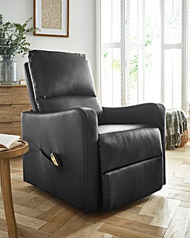 Lincoln Rise & Recline Armchair Faux Leather