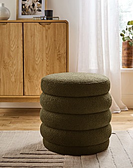 Esme Round Teddy Storage Ottoman