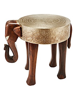 Elephant Acacia Side Table