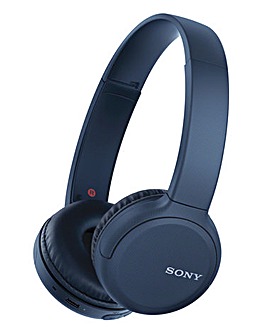 Sony WHCH510 Wireless Overhead Bluetooth Headphone - Blue