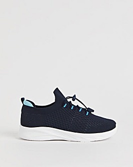 Cushion Walk Arch Support Toggle Trainers E Fit