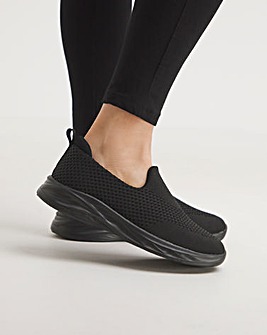 Cushion Walk Arch Support Slip On Trainers EEE Fit