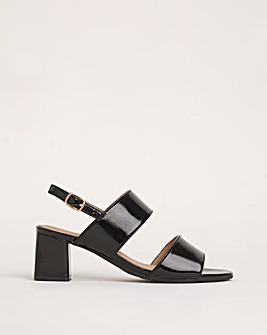 Cushion Walk Block Heeled Sandals EEE Fit