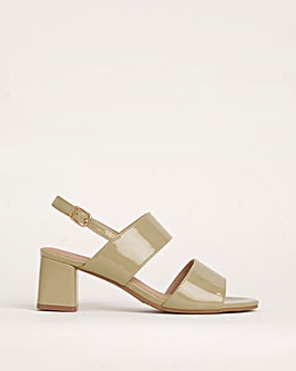 Cushion Walk Block Heeled Sandals EEE Fit