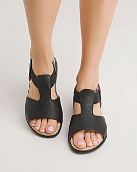 Cushion Walk Elasticated Sandals EEEEE Fit