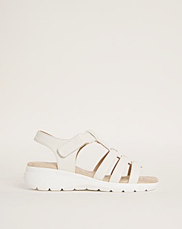 Cushion Walk White Sandals Footwear Ambrose Wilson