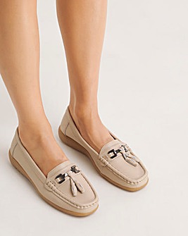 Samara Leather Loafers Extra Wide EEE Fit