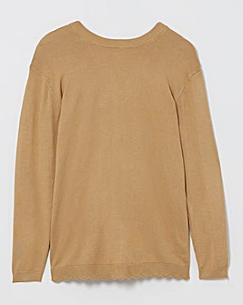 Julipa Longline Button Down Cardigan