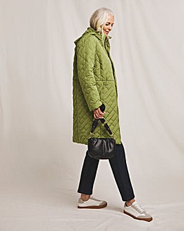 Julipa Quilted Longline Coat