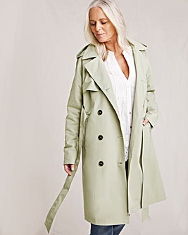 Julipa Reversible Quilted Trench Coat