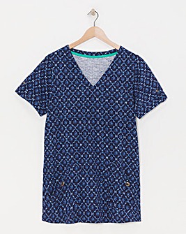 Julipa Pure Cotton Pocket Tunic