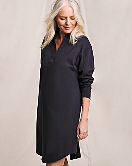 Julipa Pop Over Henley Sweat Dress